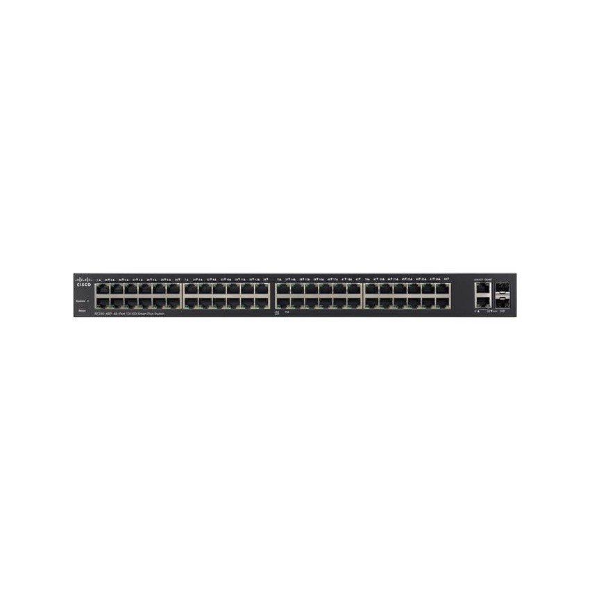 Switch Cisco SF220-48-K9-EU 48 Port 10/100 + 2 Gigabit RJ45/SFP combo port
