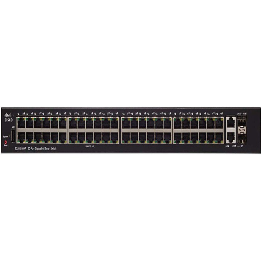 Switch Cisco SG220-50-K9-EU 48 10/100/1000 ports + 2 Gigabit RJ45/SFP combo port