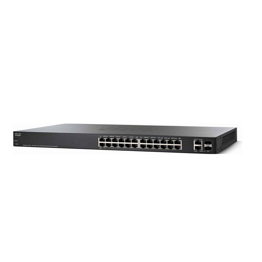 Switch Cisco SF250-24-K9-EU 24 10/100 ports + 2 Gigabit copper/SFP combo + 2 SFP ports