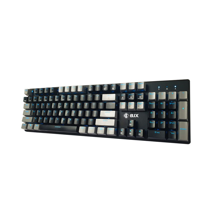 Bàn phím cơ BJX KM9 Fullsize Mechanical Red Switch Led USB