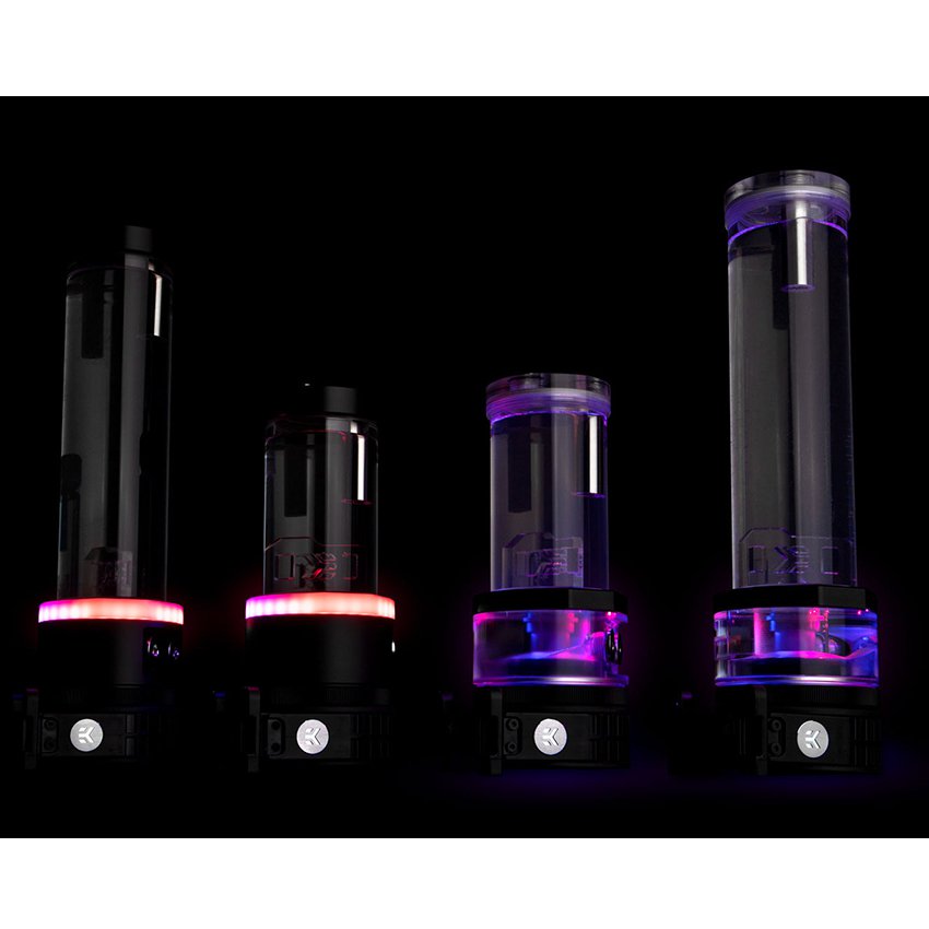 EK-Quantum Kinetic TBE 200 D5 PWM D-RGB - Plexi
