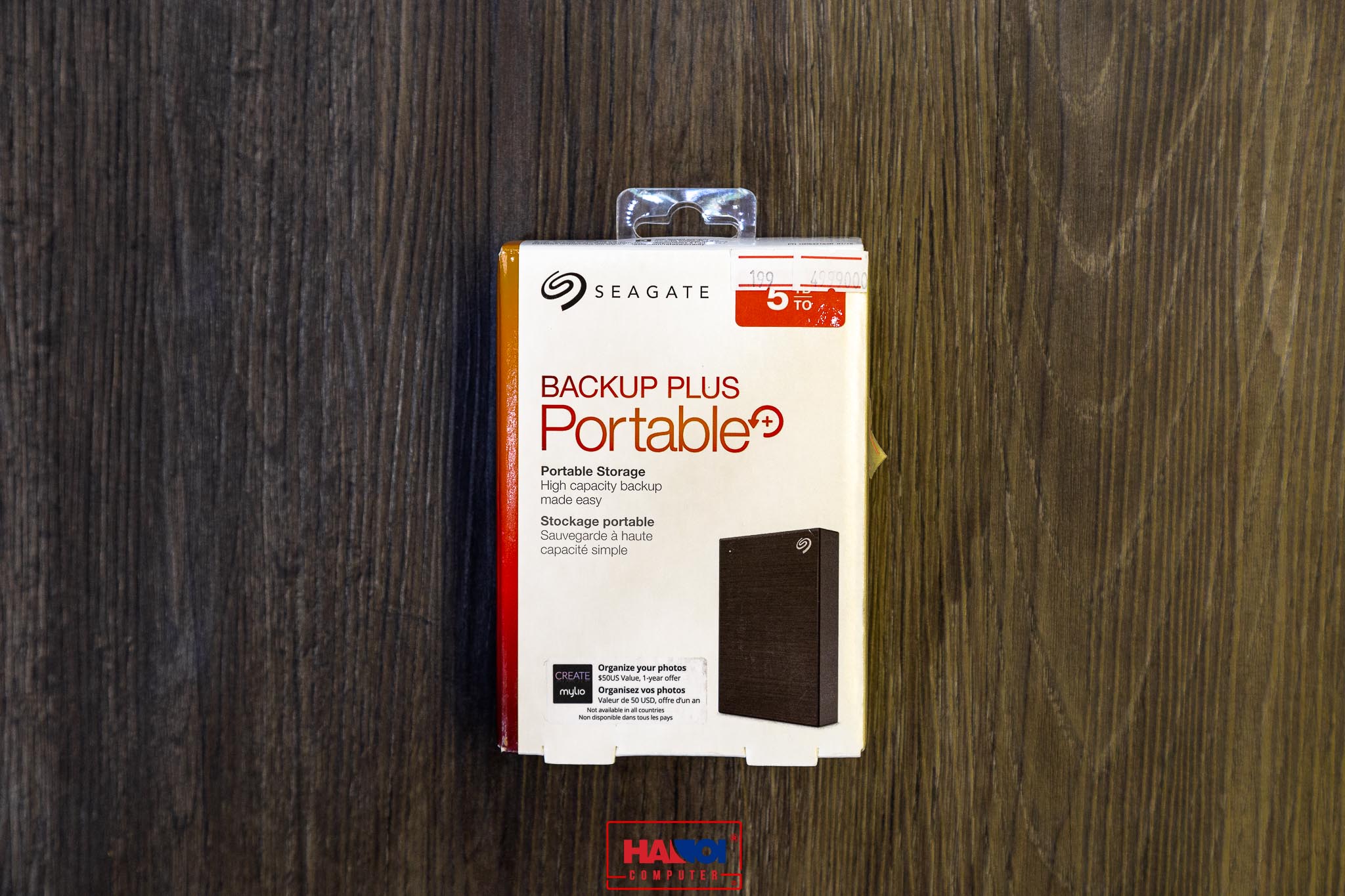 Ổ Cứng Di Động 5TB 2.5 inch Seagate Backup Plus Portable - STHP5000400 - màu đen