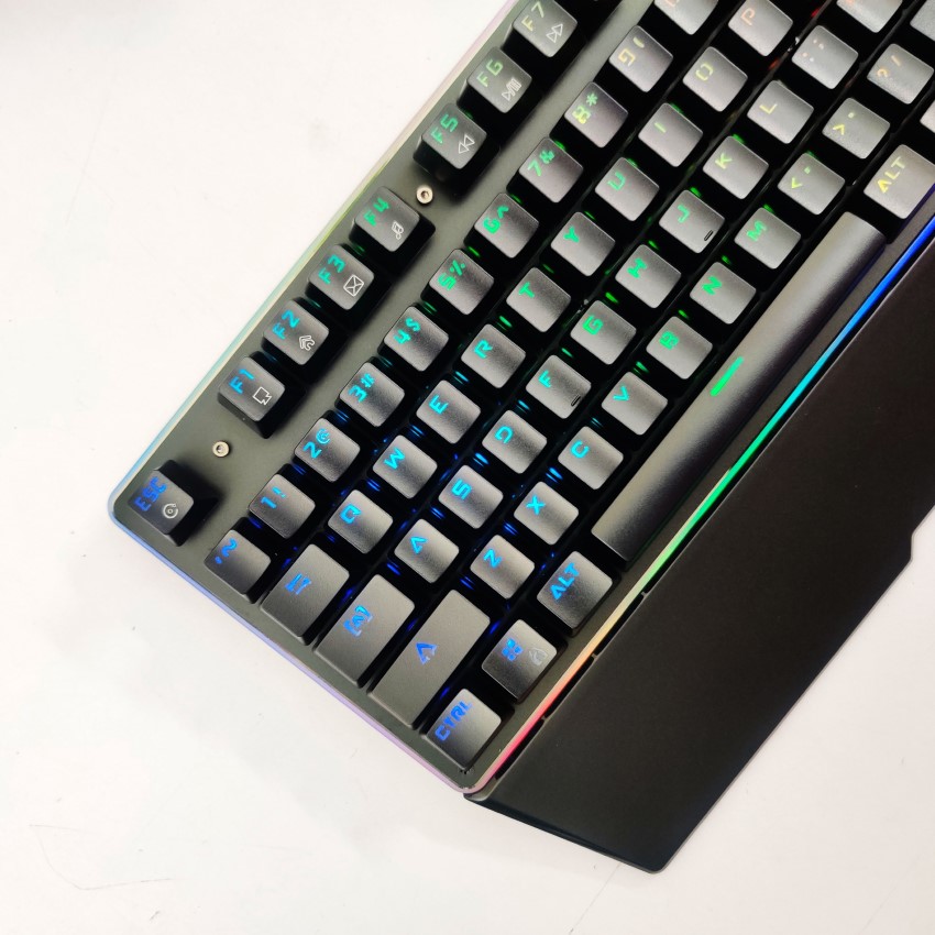Bàn phím cơ quang E-Dra EK308 RGB (USB/Optical Switch/Đen)
