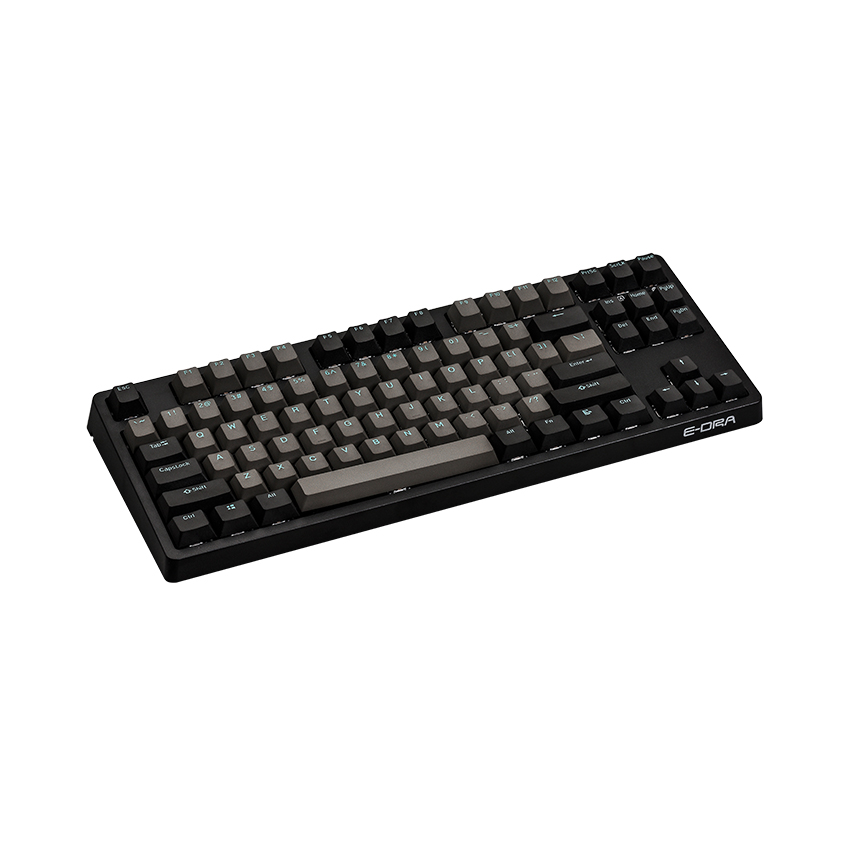 Bàn phím cơ E-Dra EK387 Pro Mechanical Gaming Outemu Red switch Black Gray USB