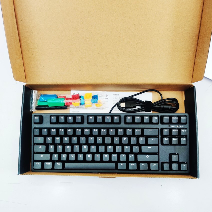 Bàn phím IKBC CD87 PD (TKL/PBT Doubleshot/Cherry Blue switch)