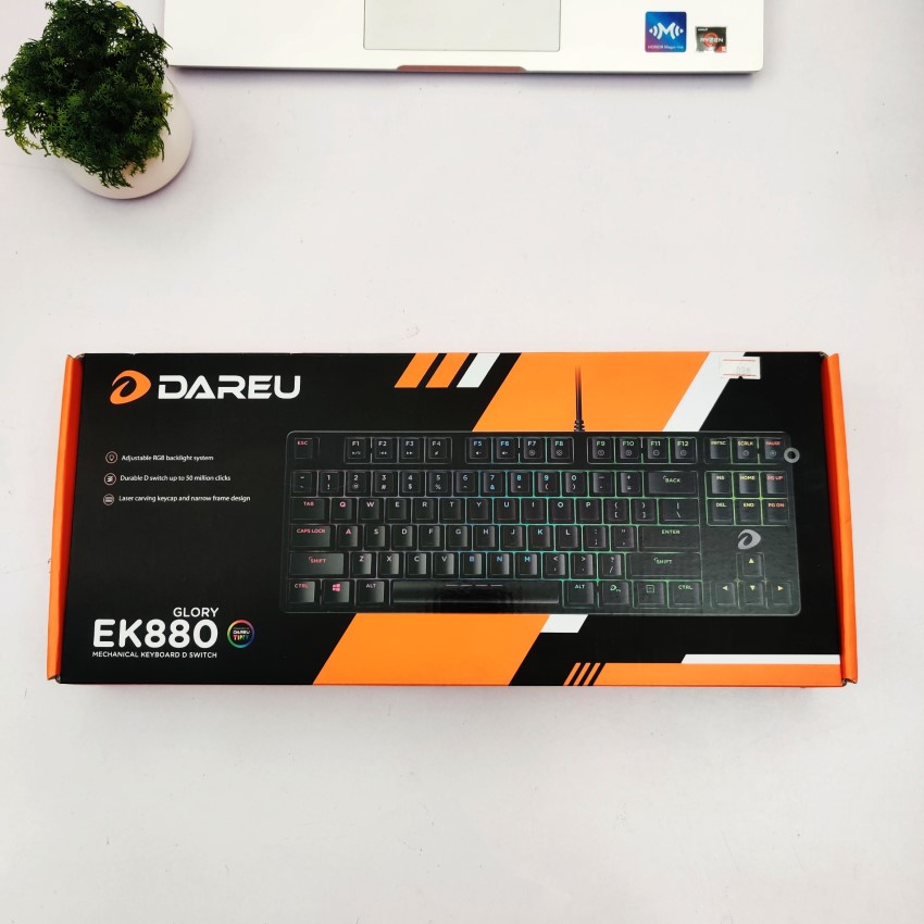 Bàn Phím cơ Dareu EK880 (Brown Switch/màu đen)