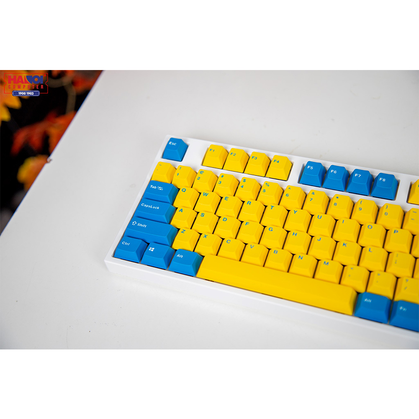 Bàn phím cơ Leopold FC750R PD Swedish White Clear Switch