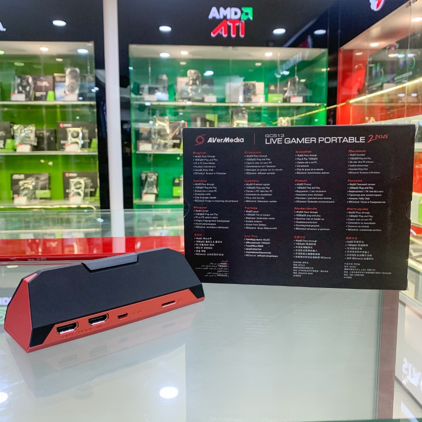 Thiết bị thu hình AverMedia Live Gamer Portable 2 PLUS - GC513