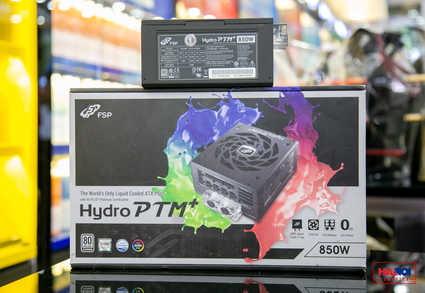 Nguồn FSP HYDRO PTM+ Series 850W - Active PFC - 80 Plus Platinum - Full Modular