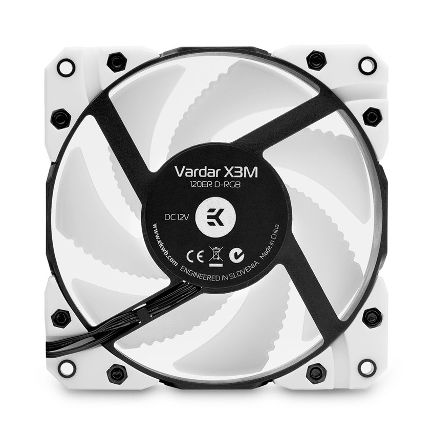 EK-Vardar X3M 120ER D-RGB (500-2200rpm) - White