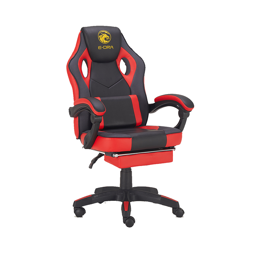 Ghế Gamer E-Dra Jupiter M Black/Red V2 (EGC204)