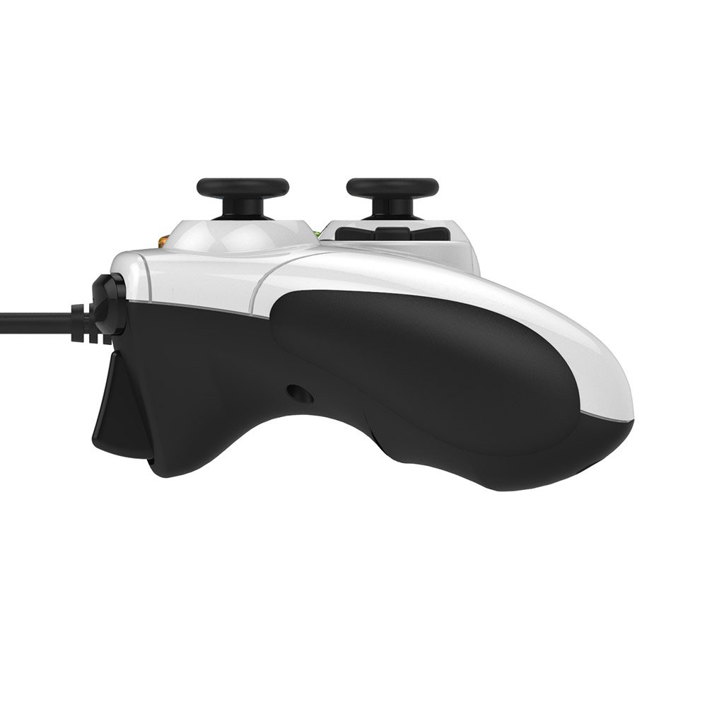 Tay cầm chơi game có dây Rapoo V600 màu trắng