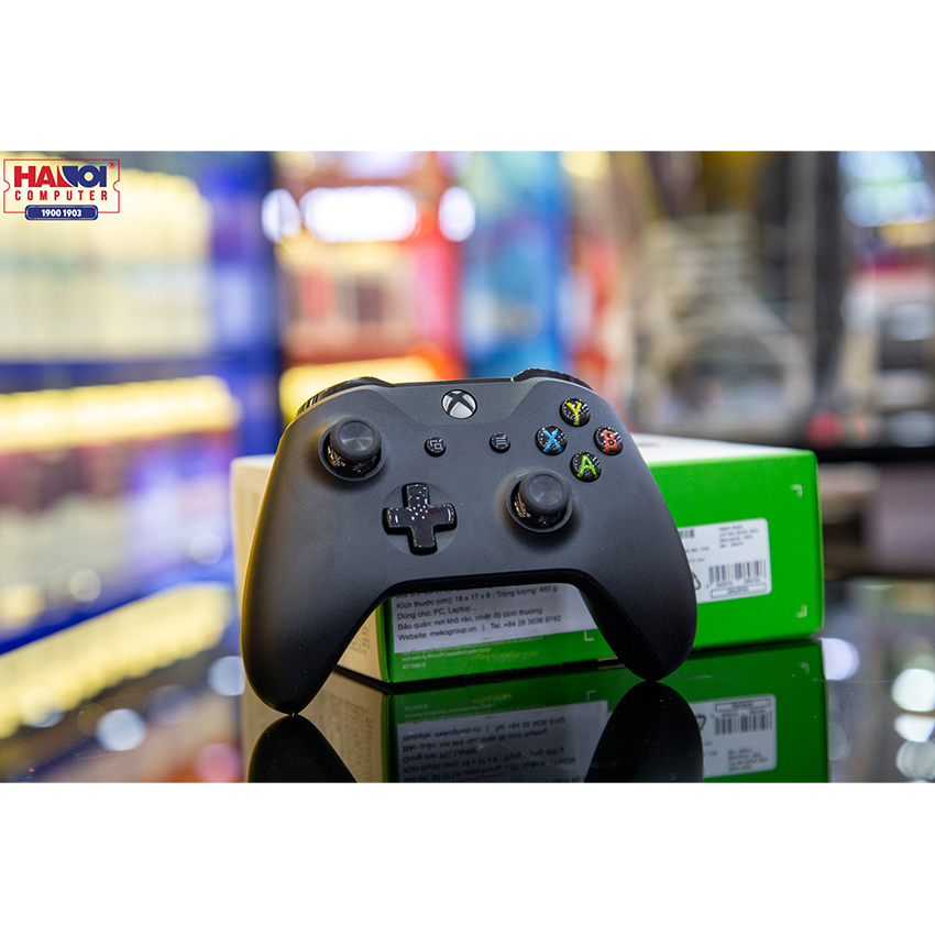 Tay cầm chơi game không dây XBOX ONE S Black