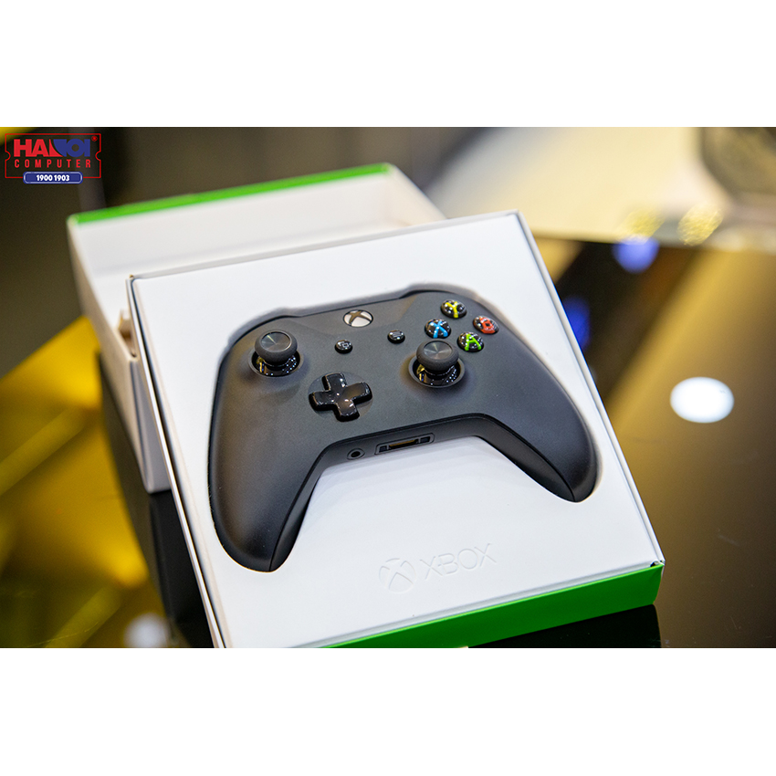 Tay cầm chơi game không dây XBOX ONE S Black