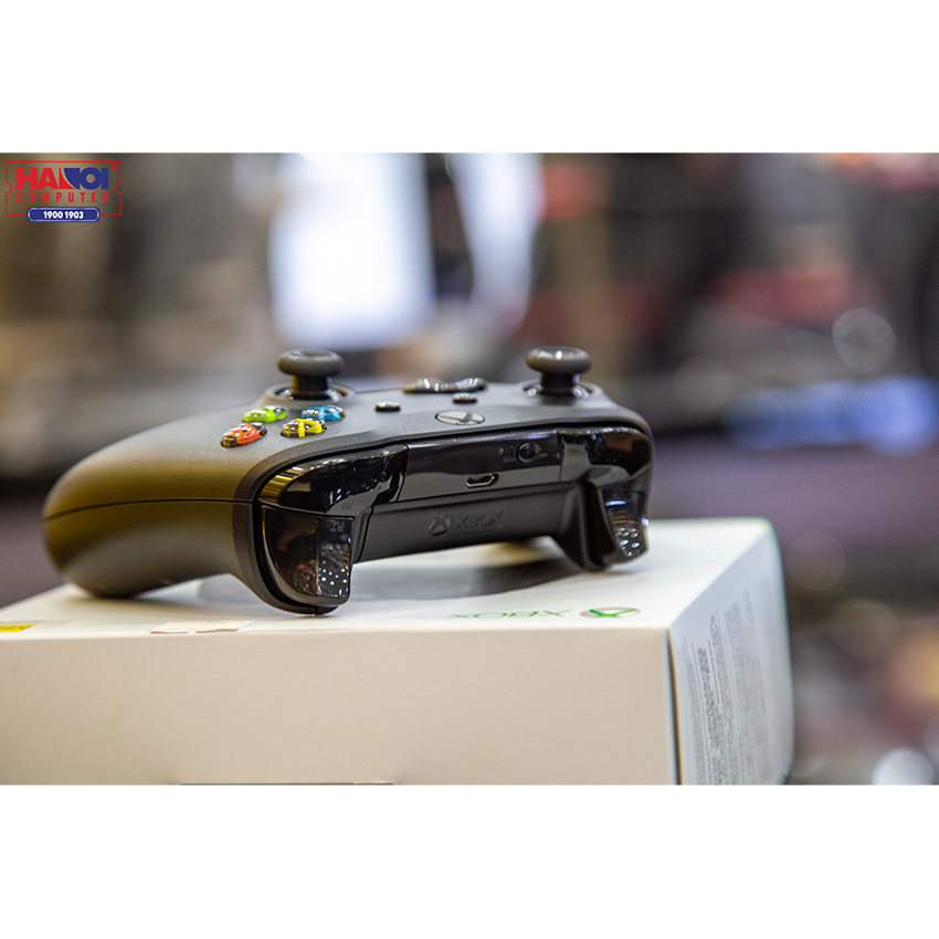 Tay cầm chơi game không dây XBOX ONE S Black