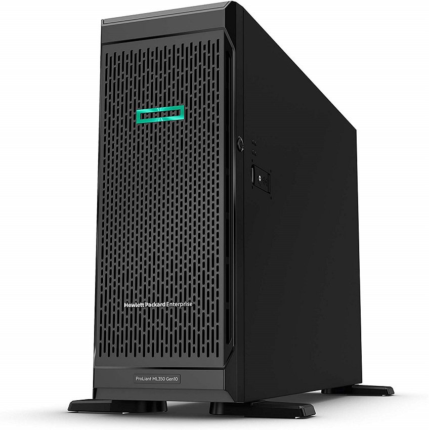 Server HPE ProLiant ML350 Gen10 (Xeon Silver 4210/16GB RAM/P408i-a/8SFF/800W) (877626-B21-4210 XEON-S-16GB)
