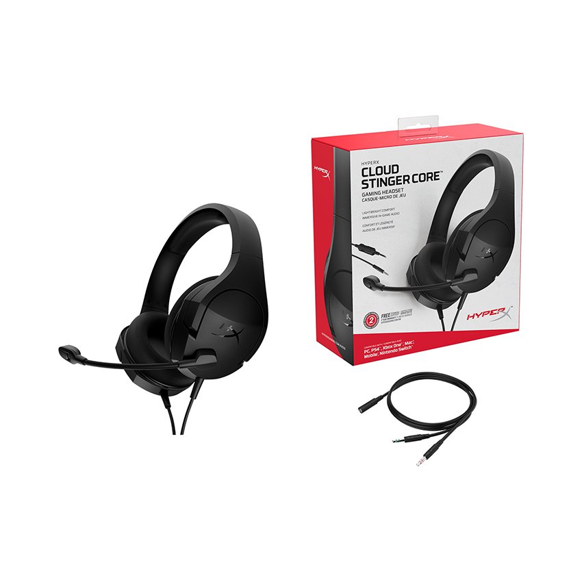 Tai nghe Kingston HyperX Cloud Stinger Core - HX-HSCSC2-BK/WW