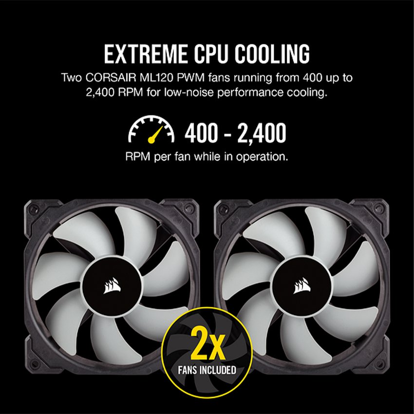Tản nhiệt nước Corsair H100i RGB PRO XT ( CW-9060043-WW )