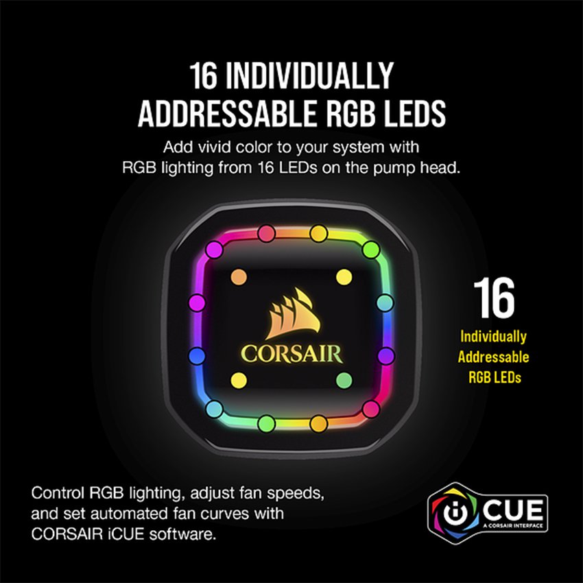 Tản nhiệt nước Corsair H100i RGB PRO XT ( CW-9060043-WW )