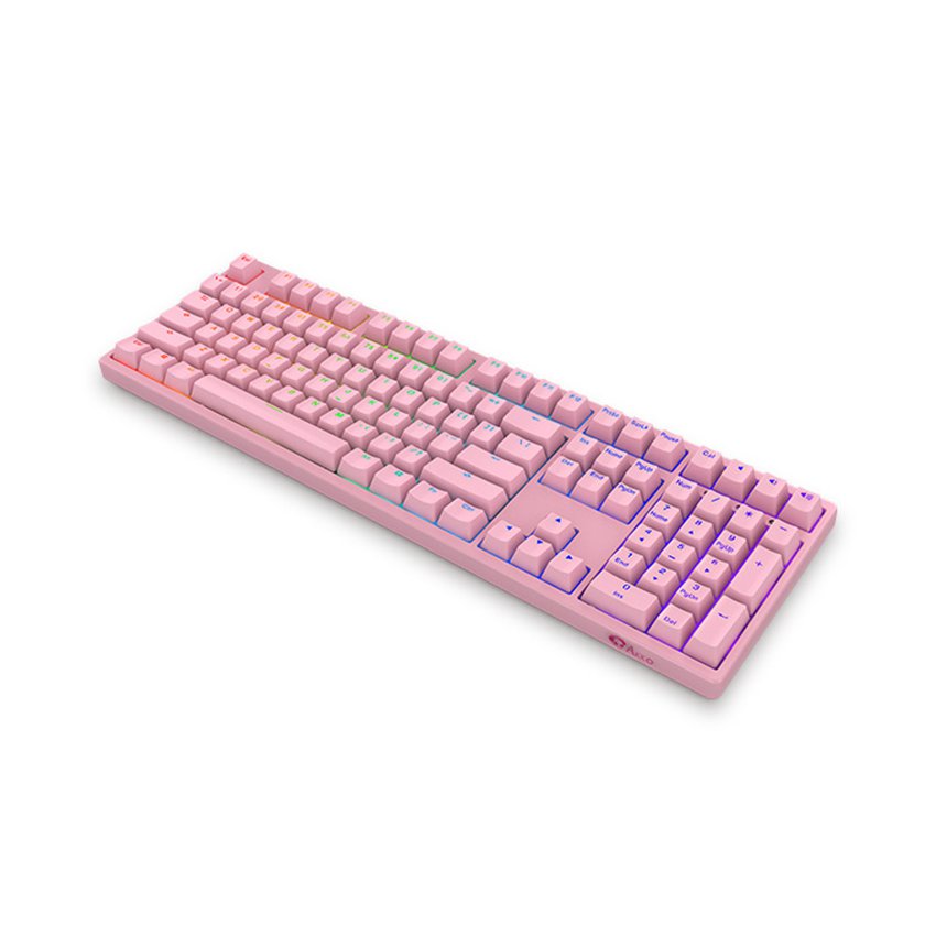 Bàn phím cơ AKKO 3108S RGB PRO Pink Cherry MX Red Switch