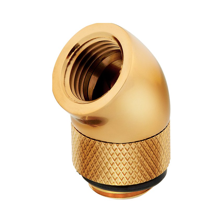 Corsair Hydro X Series  Adapter 2-pack (45° Angled rotary; gold) (CX-9055003-WW )