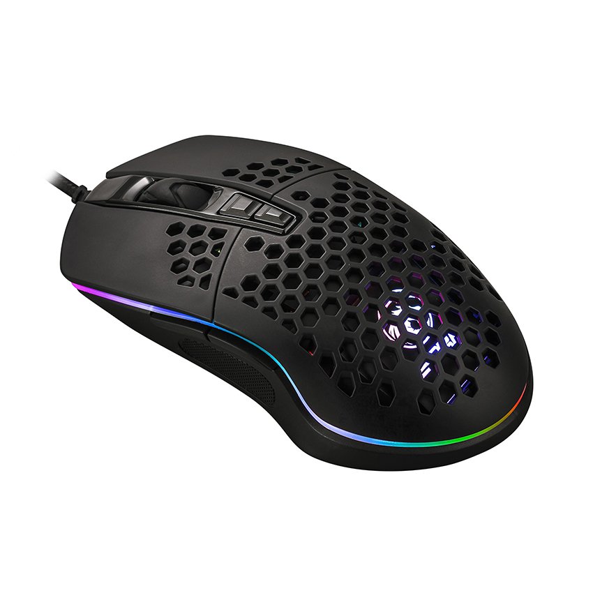 Chuột chơi game E-Dra EM616 Black Led RGB 