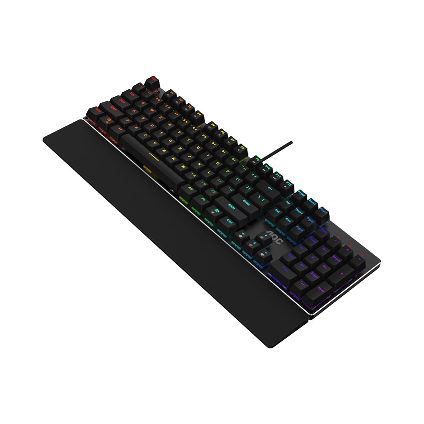 Bàn phím cơ AOC GK500 RGB Outemu Blue Switch Gaming (GK500/74)
