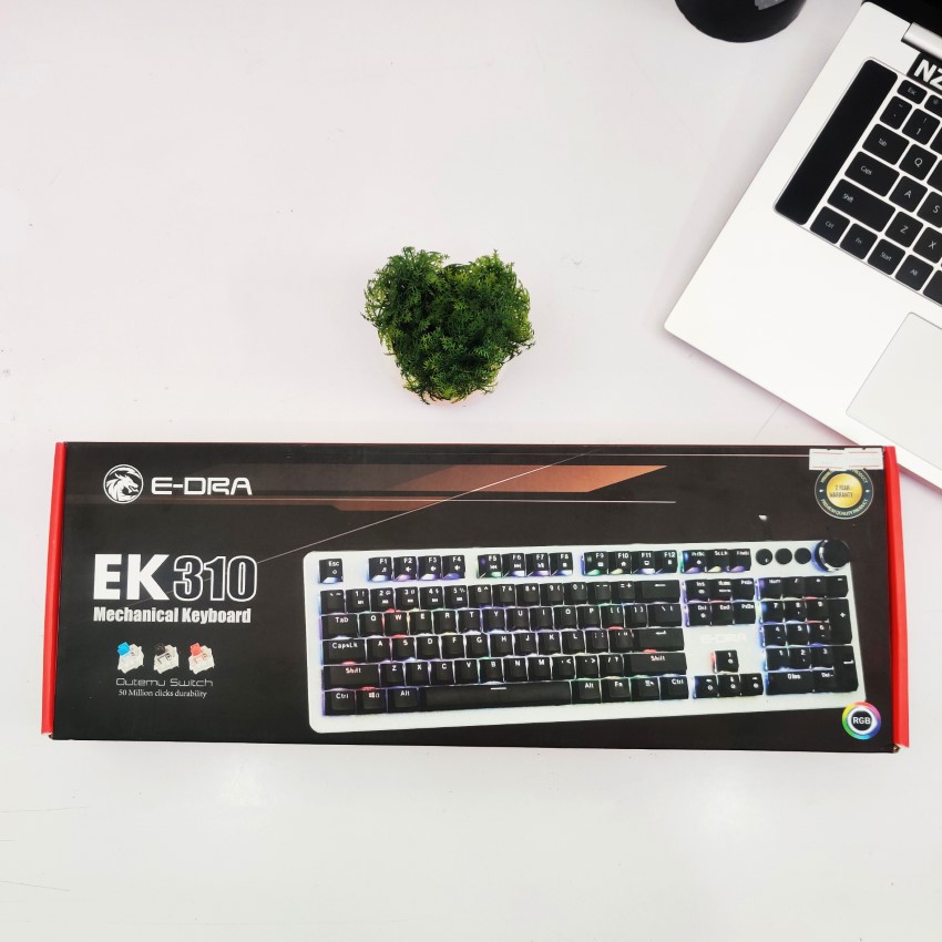 Bàn phím cơ E-Dra EK310 RGB Outemu Brown switch 