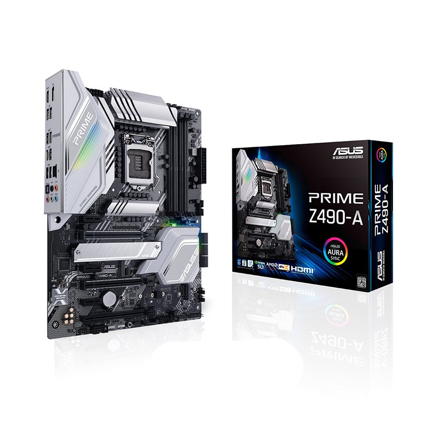 Mainboard ASUS PRIME Z490-A (Intel Z490, Socket 1200, ATX, 4 khe RAM DDR4)