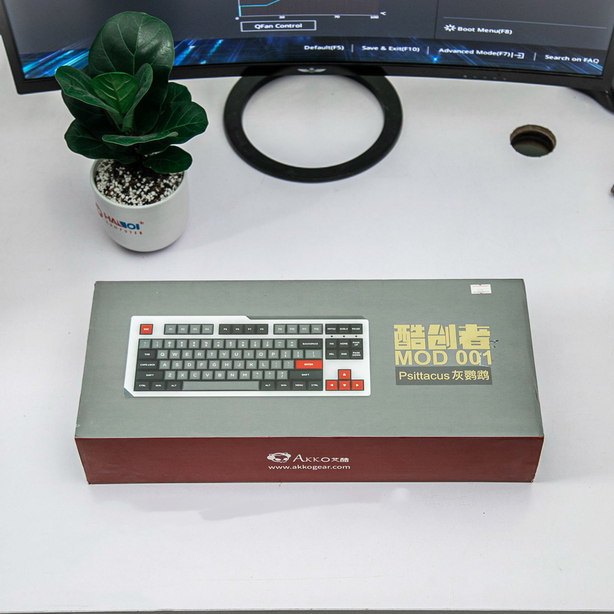 Bàn phím cơ Akko Designer Studio MOD001 Psittacus Cherry Brown switch