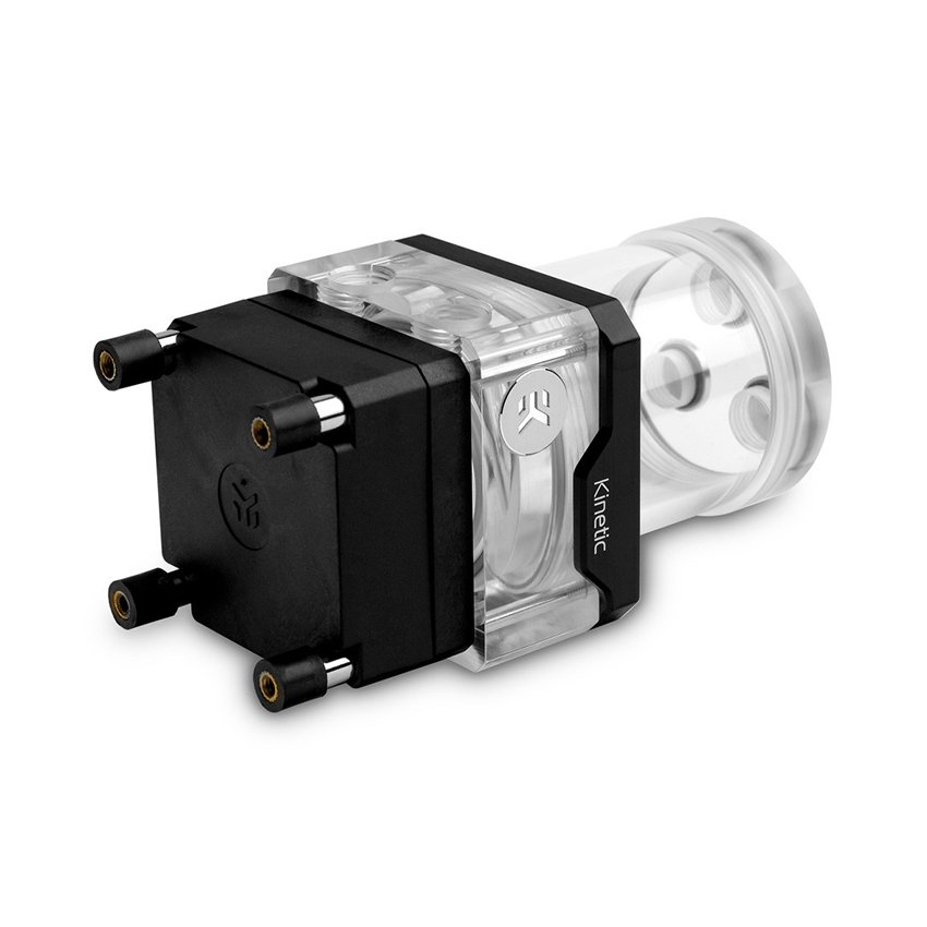 EK-Quantum Kinetic TBE 120 VTX PWM D-RGB - Plexi