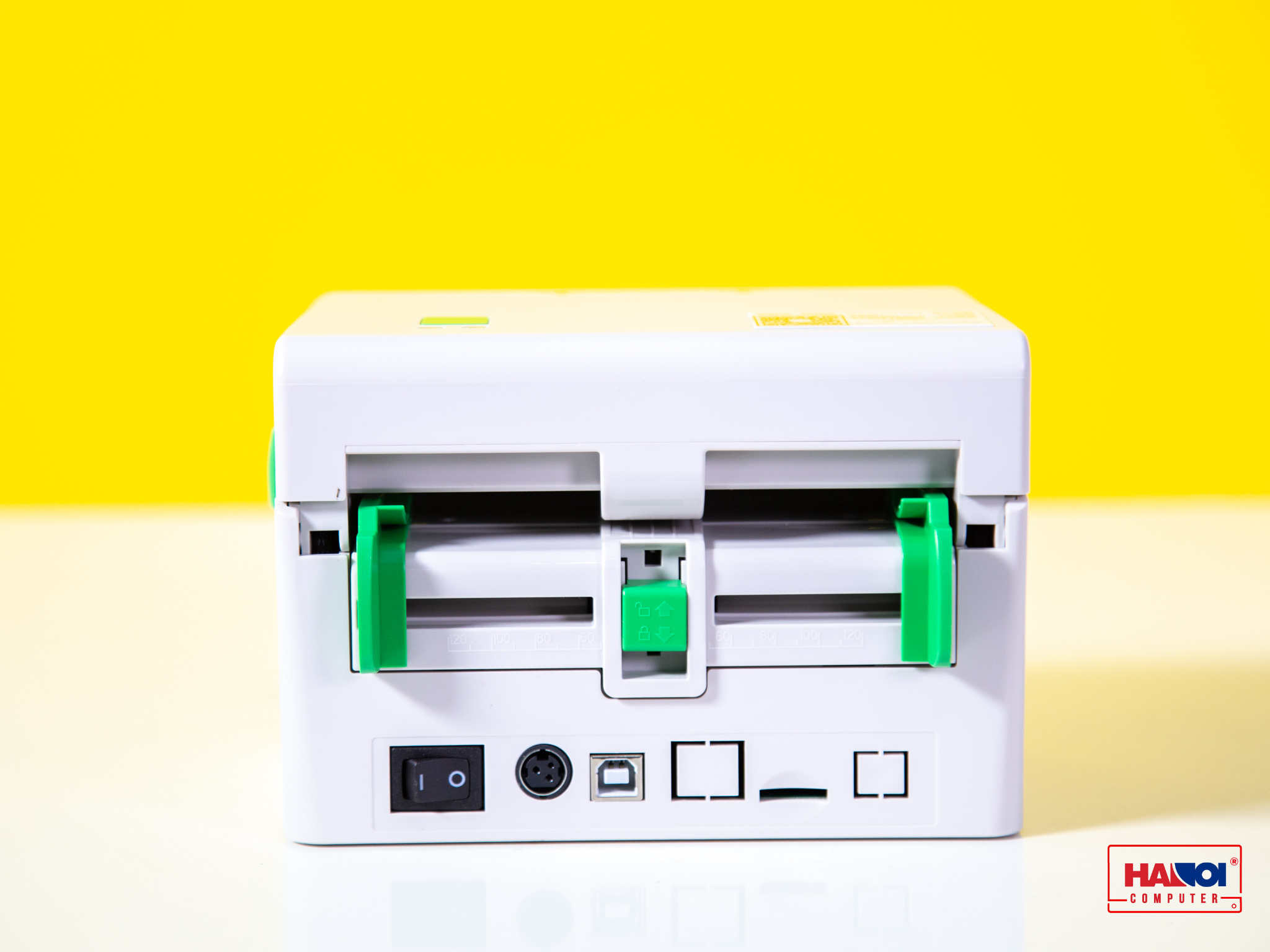 Máy in tem mã vạch Xprinter DT 108b - Máy in tem dán hộp Shopee