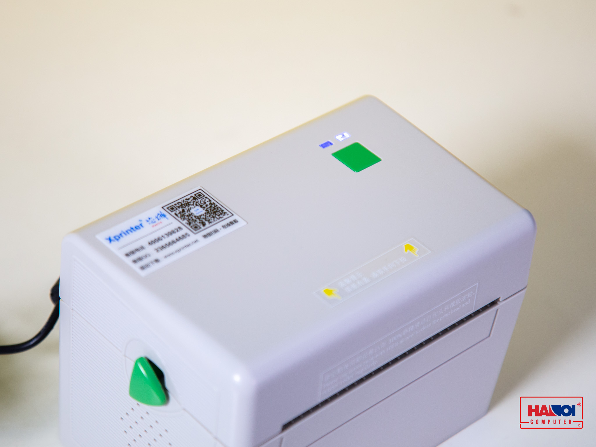 Máy in tem mã vạch Xprinter DT 108b - Máy in tem dán hộp Shopee