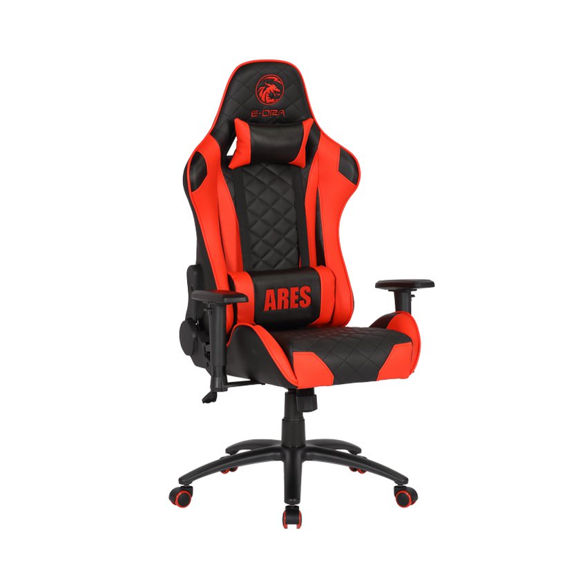 Ghế Gaming Ares EGC207 Màu Đen/Đỏ - E-Dra