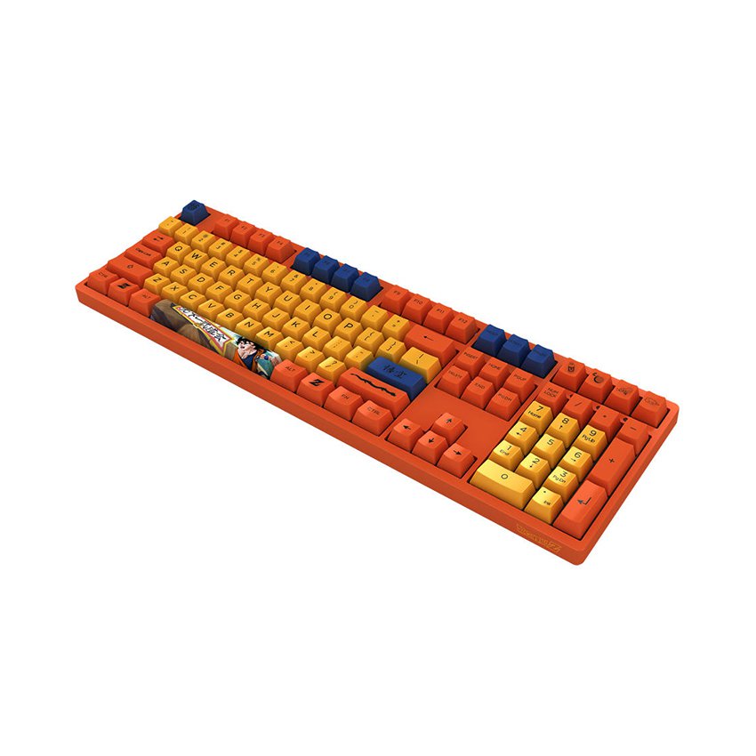 Bàn phím cơ Akko 3108 Dragon Ball Z Goku Cherry Red switch