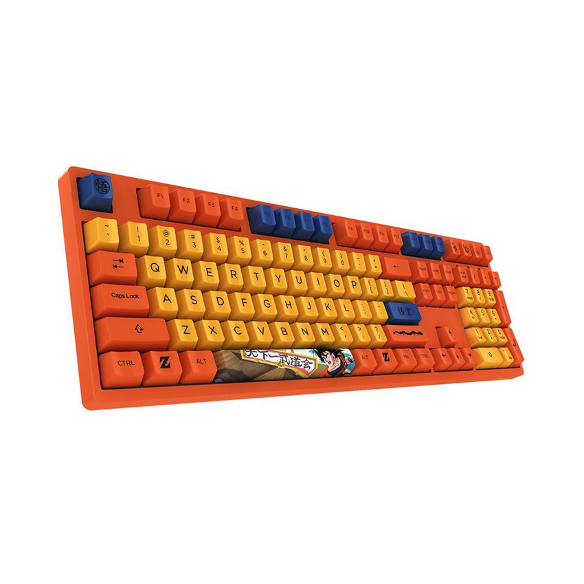 Bàn phím cơ Akko 3108 Dragon Ball Z Goku Cherry Red switch