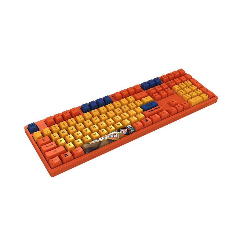 Bàn phím cơ Akko 3108 Dragon Ball Z Goku Cherry Brown switch