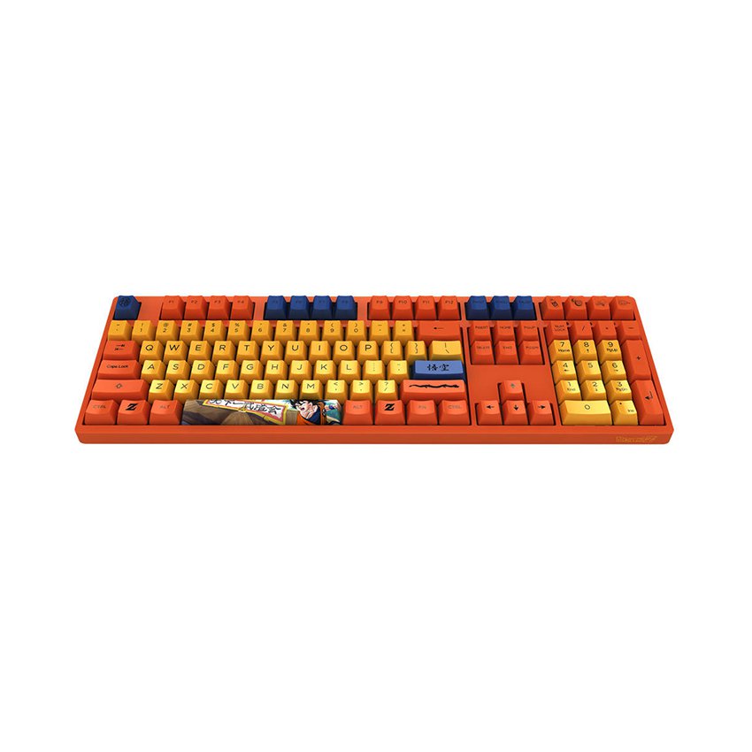 Bàn phím cơ Akko 3108 Dragon Ball Z Goku Cherry Brown switch