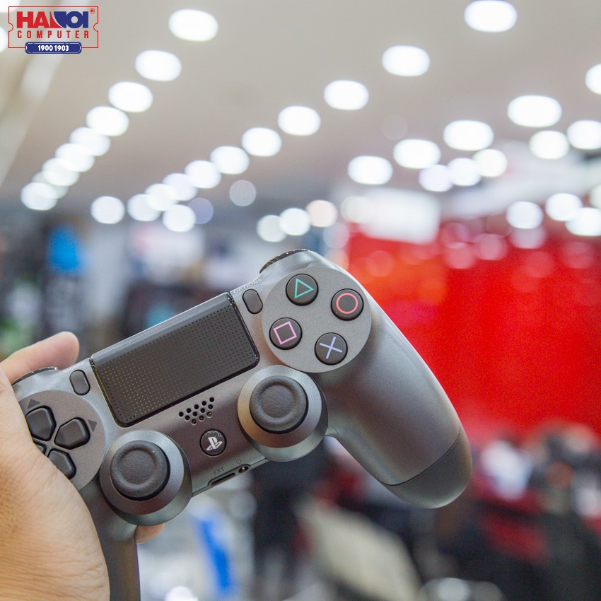 Tay cầm chơi game không dây PS4 Sony DUALSHOCK 4 Controller Steel Black CUH-ZCT2G21