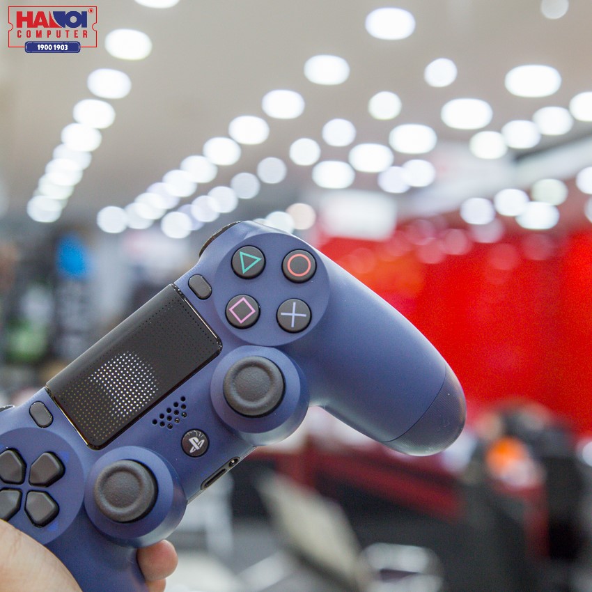 Tay cầm chơi game không dây PS4 Sony DUALSHOCK 4 Controller Midnight Blue CUH-ZCT2G22