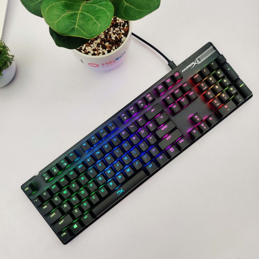 Bàn phím cơ KINGSTON HYPERX ALLOY ORIGINS Red Switch RGB (HX-KB6RDX-US)