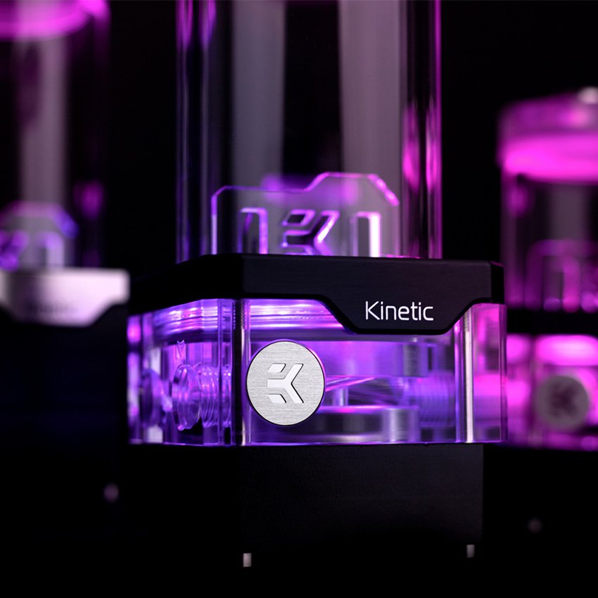 EK-Quantum Kinetic TBE 120 DDC PWM D-RGB - Acetal