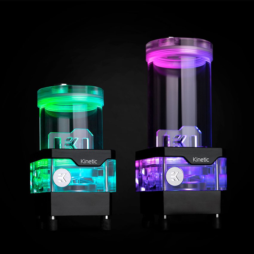 EK-Quantum Kinetic TBE 160 DDC PWM D-RGB - Plexi