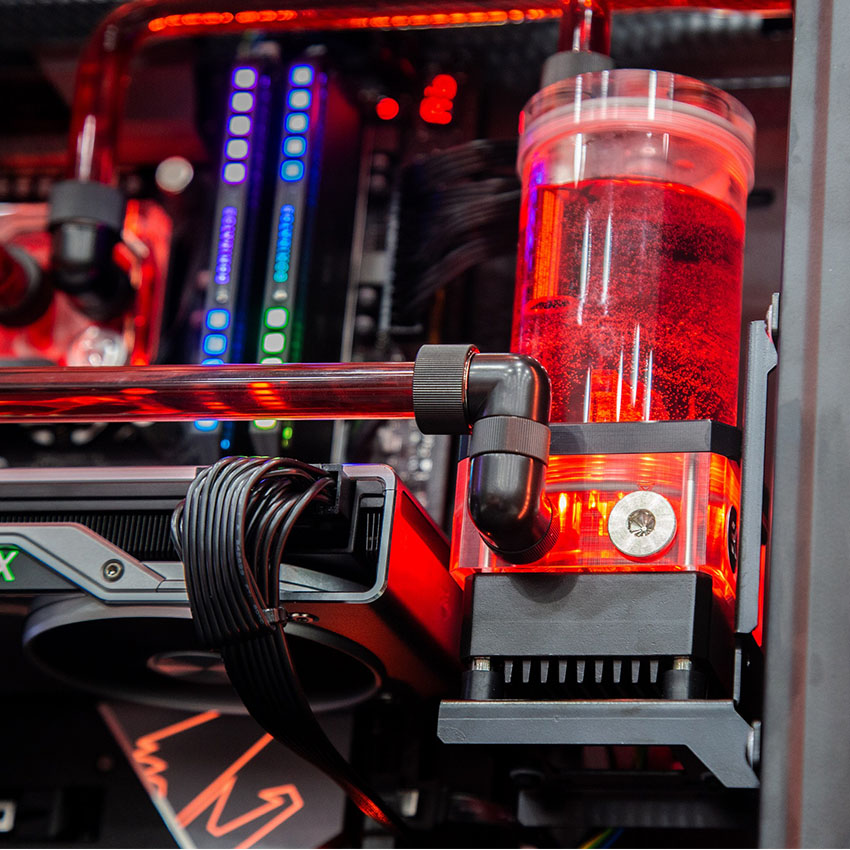 EK-Quantum Kinetic TBE 160 DDC PWM D-RGB - Plexi