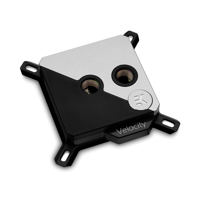 EK-Velocity Strike RGB - Matte Black + Silver