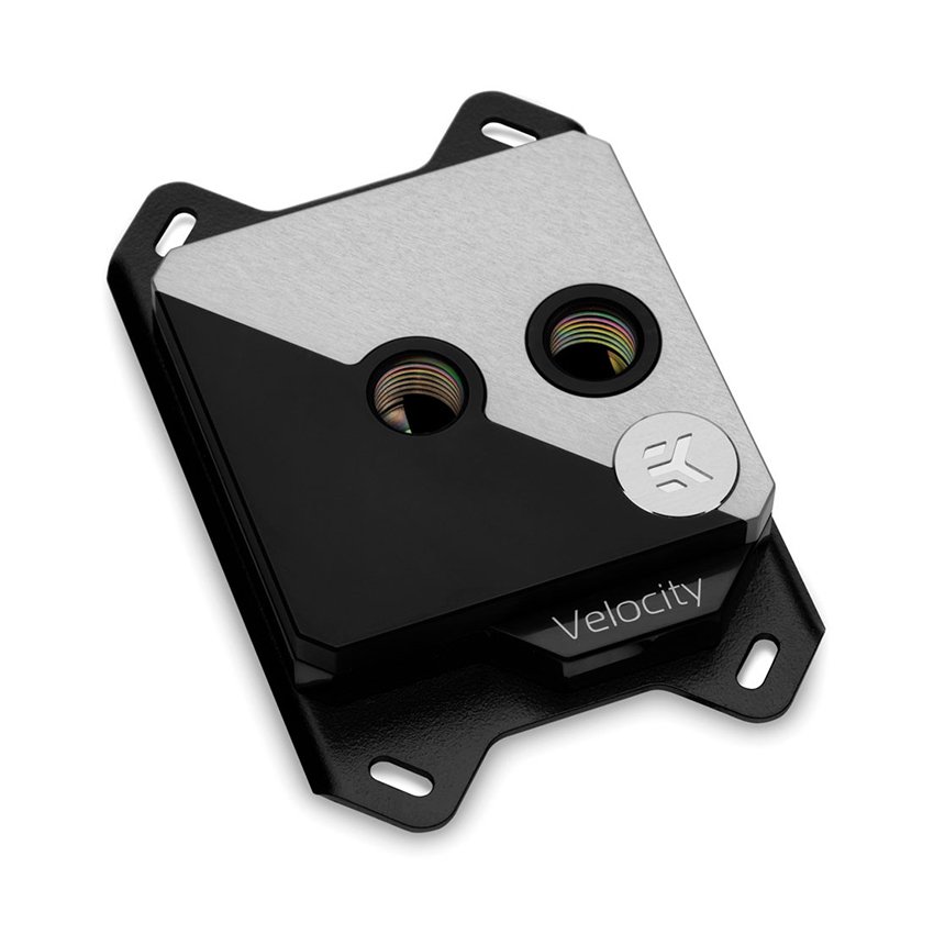 EK-Velocity Strike RGB - Matte Black + Silver