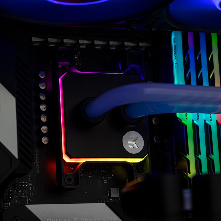 EK-Quantum Magnitude D-RGB - AM4 Nickel + Acetal