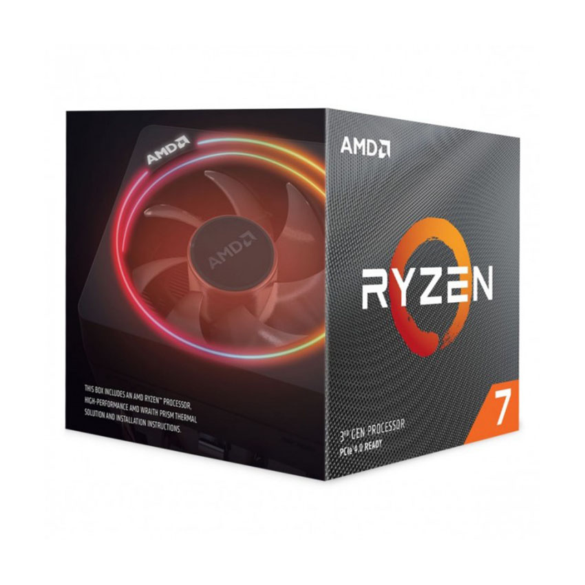CPU AMD Ryzen 7 3800XT (3.9 GHz turbo upto 4.7GHz / 36MB / 8 Cores, 16 Threads / 105W / Socket AM4)