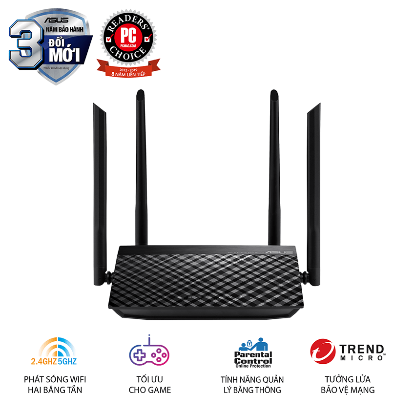 Router ASUS RT-AC1200-V2