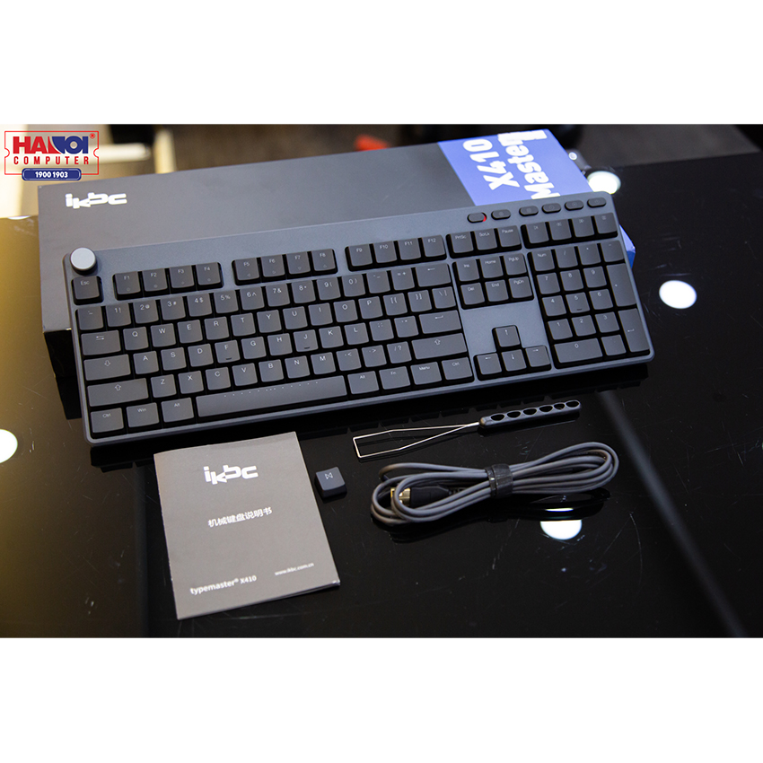 Bàn phím IKBC Type Master X410 Cherry Low Profile Red switch (108 phím)